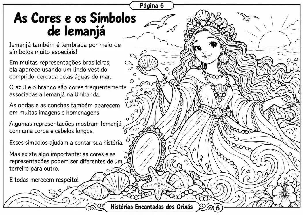 Página das histórias dos Orixás 6