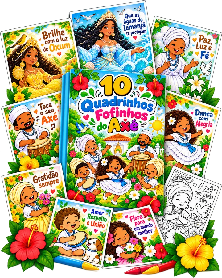 10 Quadrinhos Fofinhos do Axé