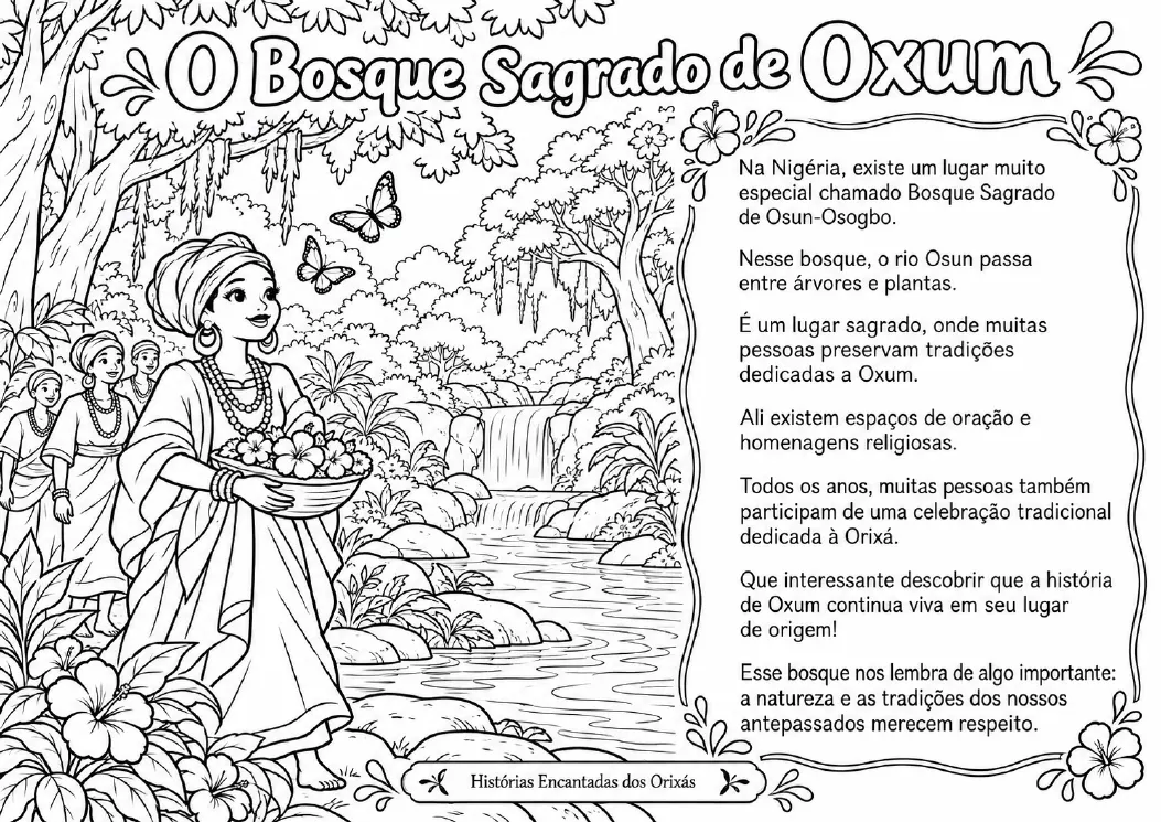 Página das histórias dos Orixás 12