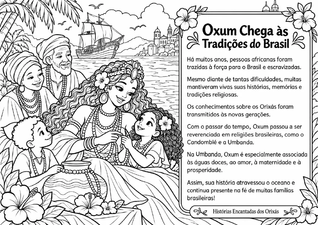 Página das histórias dos Orixás 13