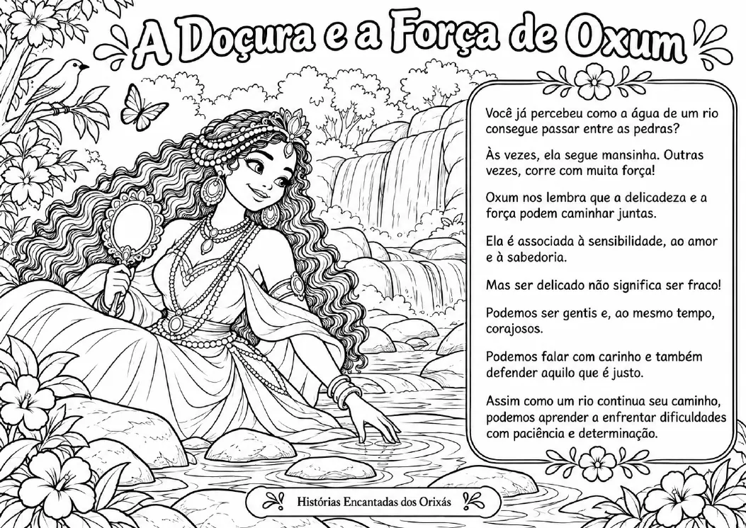 Página das histórias dos Orixás 14